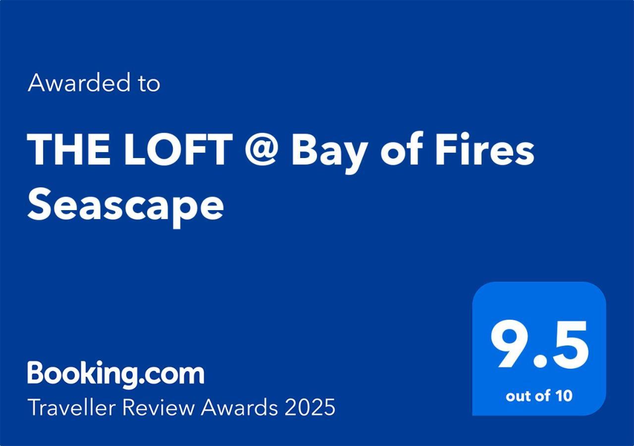 The Loft @ Bay Of Fires Seascape Apartment Binalong Bay Exterior photo